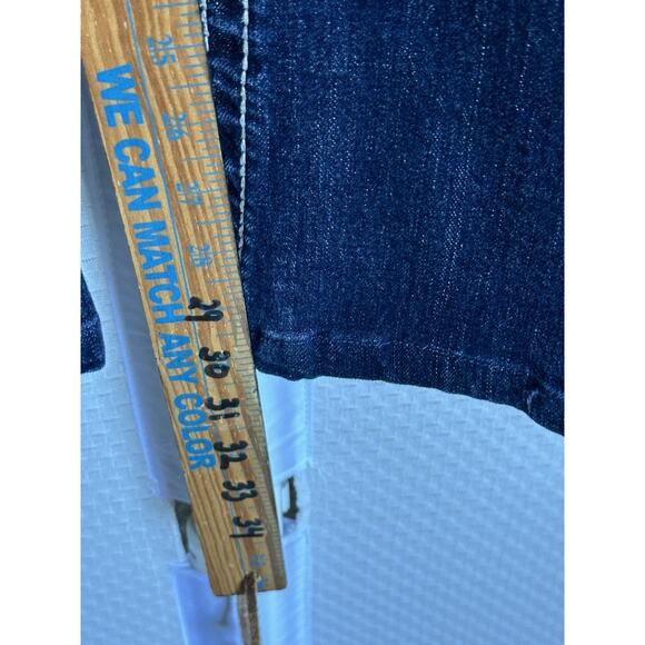 Miss Me JP5775B Bootcut Blue Jeans stretch low-rise blue Size 25 - Picture 16 of 16